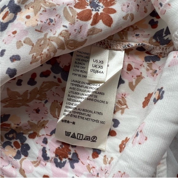 Revolve Free People Run Free Blouse Tunic in Ivory Size XS - Picture 6 of 7